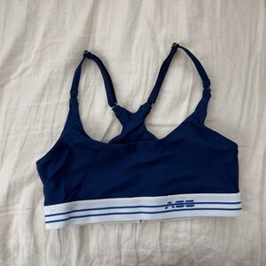 Adam Selman Sport Sports Bra with White Accents